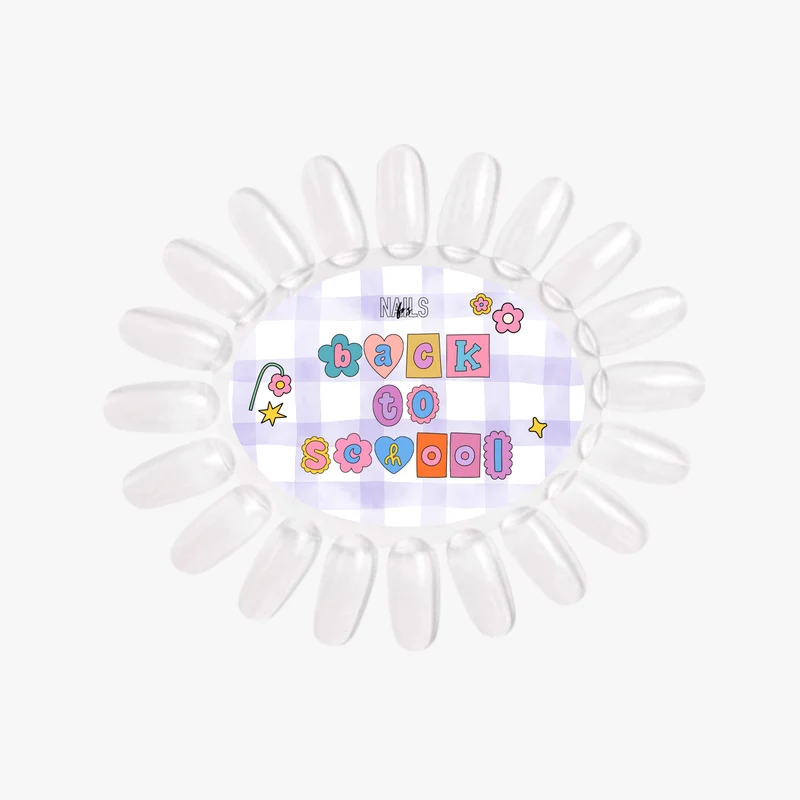 Nuancier rond Back to school vichy