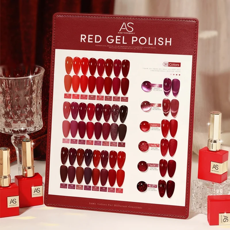 Coffret Vernis Semi-Permanent 30 Couleurs avec Présentoir