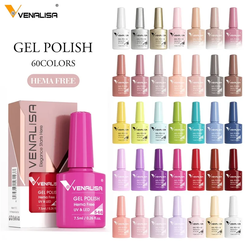 Vernis Semi-Permanent Nude et French Sans HEMA, 7,5 ml